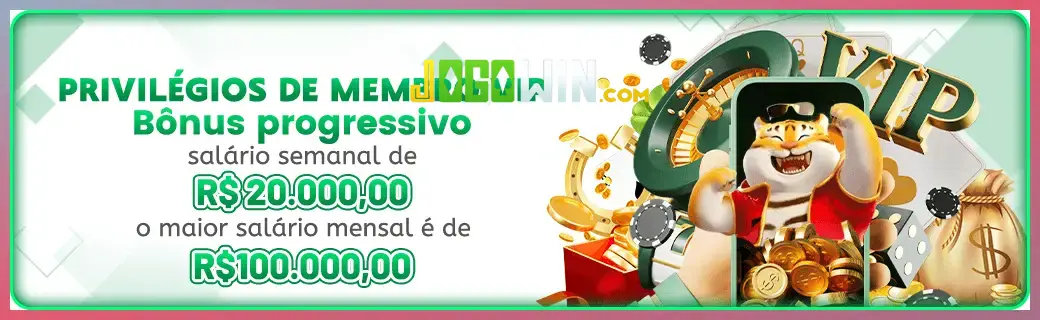 JOGOWIN bônus — cashback 15 por cento e níveis VIP